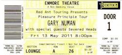 Sydney Ticket 2011